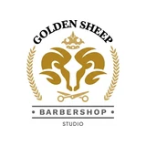Logo de Golden Sheep Barbershop Studio
